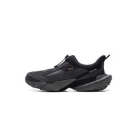 LI-NING 李宁 溯系列 行山 Lite 男女同款快速穿脱一脚蹬复古露营鞋 AHCU035-1 冷檀黑/黑色 37