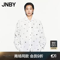 江南布衣 JNBY24秋衬衫宽松长袖H型5O8210780 101/漂白 L