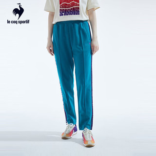 乐卡克（Le coq sportif）法国公鸡运动休闲时尚系列直脚收口长裤男女同款 铜绿色 L