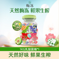 今日必买：LIUM 溜溜梅 乳酸菌冻冻桶1000g（买一送一）