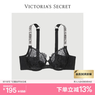 维多利亚的秘密（Victoria's Secret）性感经典舒适文胸胸罩内衣女 54A2黑色-超薄款 11206988 38C 38/85C