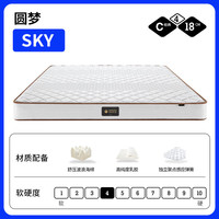 梦神【清仓】梦神特惠千元床垫清仓合集 圆梦 Sky 1500mm*1900mm