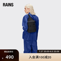 RainsTrail Sling Bag W3斜挎单肩通勤骑行运动单肩包男女 黑色