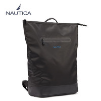 NAUTICA 诺帝卡 背包通勤出游户外电脑双肩包10401001 黑色