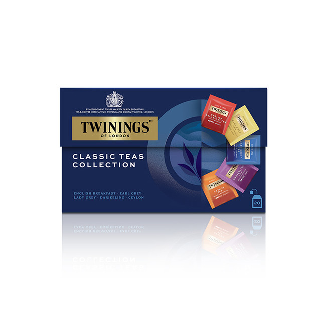TWININGS 川宁 红茶精选5口味40g英国进口袋泡茶下午茶奶茶
