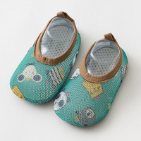 依蔻豆 夏季薄款宝宝地板袜网眼透气防滑鞋袜婴儿学步袜儿童早教袜子男女