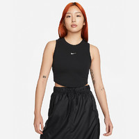 NIKE 耐克 Sportswear Essentials 纯色运动罗纹短款背心 女款