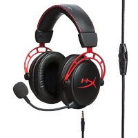 HYPERX 极度未知 Cloud ||飓风2 头戴式有线游戏耳机 黑红