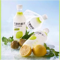 无聊的瓶子 咸柠檬薄荷味气泡水 480ml*4瓶