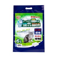 IRIS 爱丽思 原味豆腐猫砂 可冲厕所6L