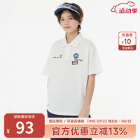 Kappa Kids卡帕男童POLO衫2024夏季童装透气吸汗夏装休闲短袖儿童T恤 薄款 白色 140