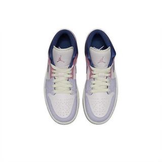 耐克（NIKE）Air Jordan 1 Low AJ1粉紫色 彩蛋 复活节 低帮篮球鞋 DZ2768-651