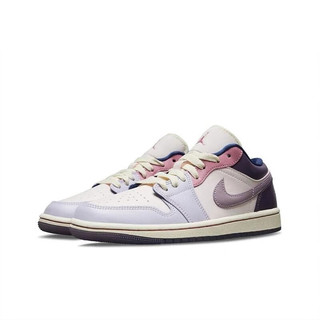 耐克（NIKE）Air Jordan 1 Low AJ1粉紫色 彩蛋 复活节 低帮篮球鞋 DZ2768-651 44.5