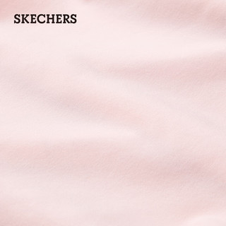 斯凯奇（Skechers）2024夏季女童梭织短裤开叉裤子松紧腰P224G109 浅凤仙花粉/02P1 XXXL