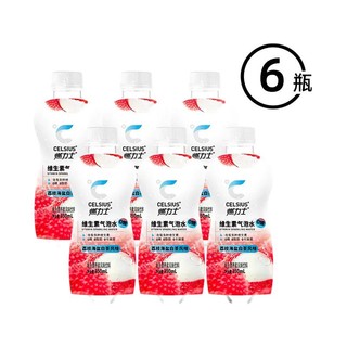 CELSIUS 燃力士 维生素气泡水无糖饮料 350ml*6瓶