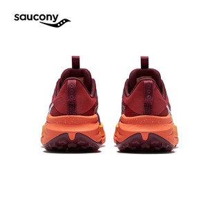 Saucony索康尼XODUS ULTRA 3专业越野跑鞋女耐磨减震户外登山运动鞋 深兰240 37.5