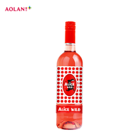奥兰爱丽丝葡萄风味配制酒750ml单支装自饮聚会低度微醺甜酒红酒