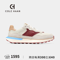 colehaan/歌涵 男士休闲鞋 24年夏轻盈增高牛皮户外运动跑步鞋C40059 白色 43