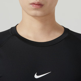 耐克（NIKE）运动套装男 24夏季服快干长袖紧身T恤透气弹力跑步训练裤 紧身长袖/FB7920-010/偏小一码 L(175)