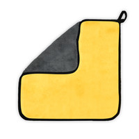 小白菜 洗车毛巾擦车布专用巾加厚吸水巾鹿皮抹布不掉毛汽车用品大全实用