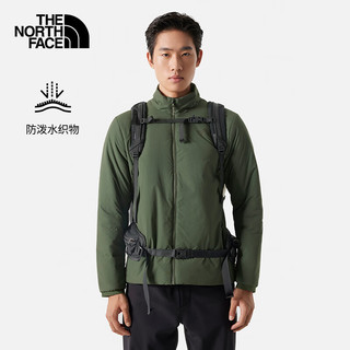 The North Face北面棉服男户外防风保暖立领夹棉外套5B2M 绿色/NYC 3XL