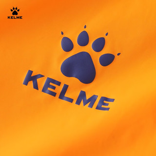 KELME /卡尔美运动户外风雨衣男户外跑步训练外套休闲风衣 亮橙 XL