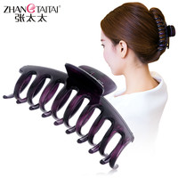张太太 成人气质盘发大抓夹发抓高级感发夹发卡妈妈头饰后脑勺夹子女卡子