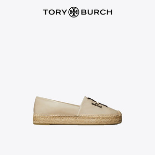 Tory Burch 汤丽柏琦 INES厚底渔夫鞋单鞋女鞋TB 144346 石灰色 250 8  38.5