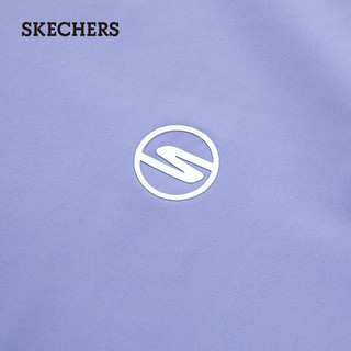 斯凯奇（Skechers）七夕情人节礼物夏季新款女款速干短款T恤衫凉感短袖P224W061