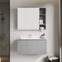  箭牌 ARROW 舒芯系列 浴室柜组合 高级灰 100cm