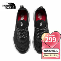 THE NORTH FACE 北面 徒步鞋女鞋夏季款户外越野跑鞋子透气网面轻便抓地防滑登山鞋