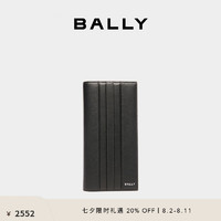 BALLY/巴利24秋冬黑色牛皮革男士钱包6308479 黑色 1