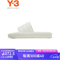 Y-3【运动季】y3WATER SLIDE休闲拖鞋款室外凉拖鞋50-IG4043 白色 10 45
