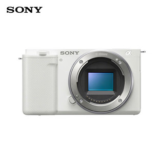 SONY 索尼  ZV-E10L APS-C半画微单 白色 vlog直播4K视频侧翻式液晶屏zv-e10 白色拆机身+PZ10-20F4G 直播套装