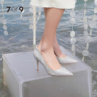 7or9 月光石 女士水晶婚鞋 10056346696549 9cm