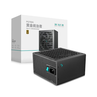 九州风神 额定750W PQ750G ATX3.1金牌全模组主机电源（日系主电容/压纹线材易理线/10年质保/PQ750G-FD）