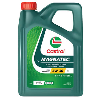 Castrol 嘉实多 全合成机油 磁护 5W-30 C2 SP 4L 亚太版