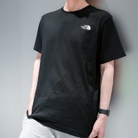 百亿补贴：THE NORTH FACE 北面 TheNorthFace北面24夏男女同款运动经典基础款棉短袖T恤