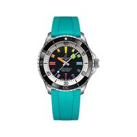 BREITLING 百年灵 彩虹圈 超级海洋系列 42毫米自动上链腕表 A17375211B2S2
