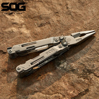 SOG 多功能钳子户外随身工具钳野外生存装备便携求生折叠刀PA1001