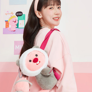 名创优品（MINISO）赞萌露比系列loopy变装双肩公仔包 水豚