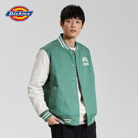 Dickies 帝客 棒球服夹克 常春藤绿