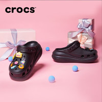 卡骆驰（crocs）泡芙Clog洞洞鞋男女鞋凉拖拖鞋沙滩凉鞋 207521-001 M10W12 M10W12/43-44码