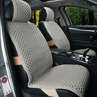 鑫天缘手亚麻汽车坐垫通用夏季凉垫单片透气前排后排大座单个驾驶座位   单个驾驶座位（主驾驶）