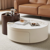 QuanU 全友 670223 高矮圆储物茶几组合