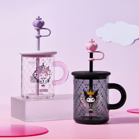 THERMOS 膳魔师 X 三丽鸥 酷洛米 玻璃杯 500ml 西洋棋女皇