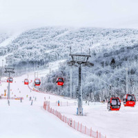 速度！雪季早鸟最后一波低价！距雪场100米！吉林松花湖瞻云SALOMON酒店 悦享大床/嘉乐双床2晚连住（含双早+亲子雪票+雪具+全天索道票等）