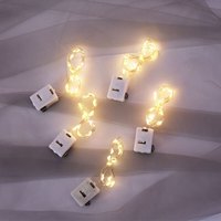 可狄(kedi)LED发光灯三挡功能闪光蛋糕装饰灯满天星花店灯 1米10灯串-暖白 (独立包装)