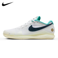 耐克(Nike) 网球鞋费德勒男子air zoom vapor pro网球比赛款专业球鞋 HM3705-141款 白绿 24澳网款 43