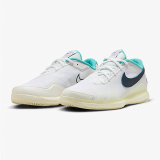 耐克（Nike） 网球鞋费德勒男子air zoom vapor pro网球比赛款专业球鞋 HM3705-141款 白绿 24澳网款 43